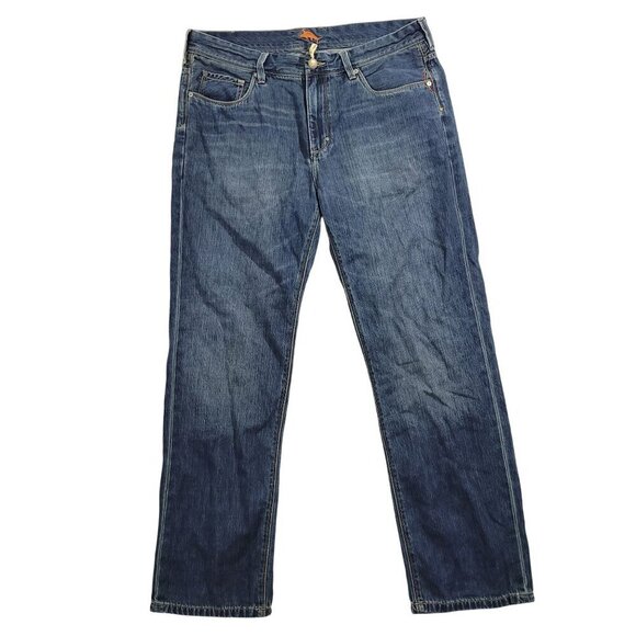 Tommy Bahama Mens Blue Jeans 36x31 Standard Fit Cotton/Tencel Blend - Picture 1 of 9